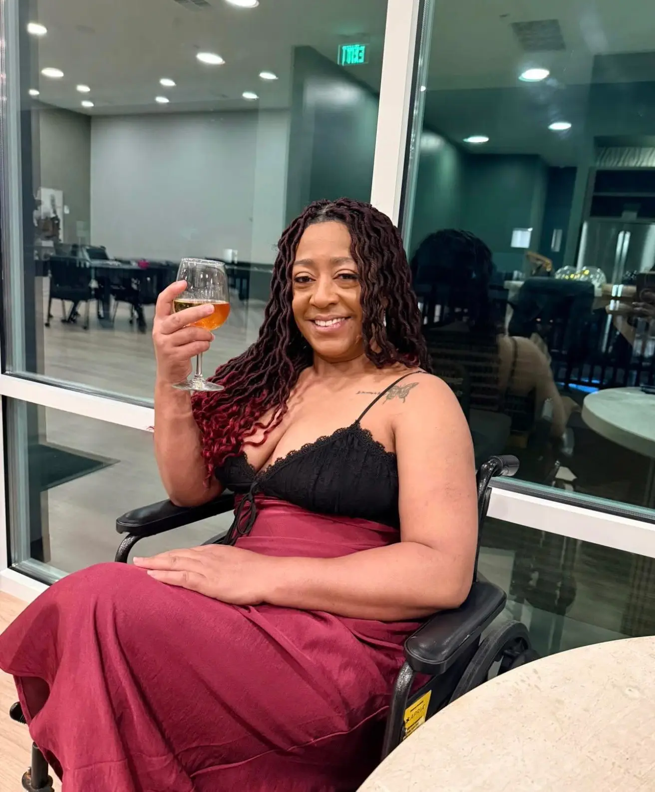 Denise is learning to walk again using below-the-knee prosthetic legs (SWNS)