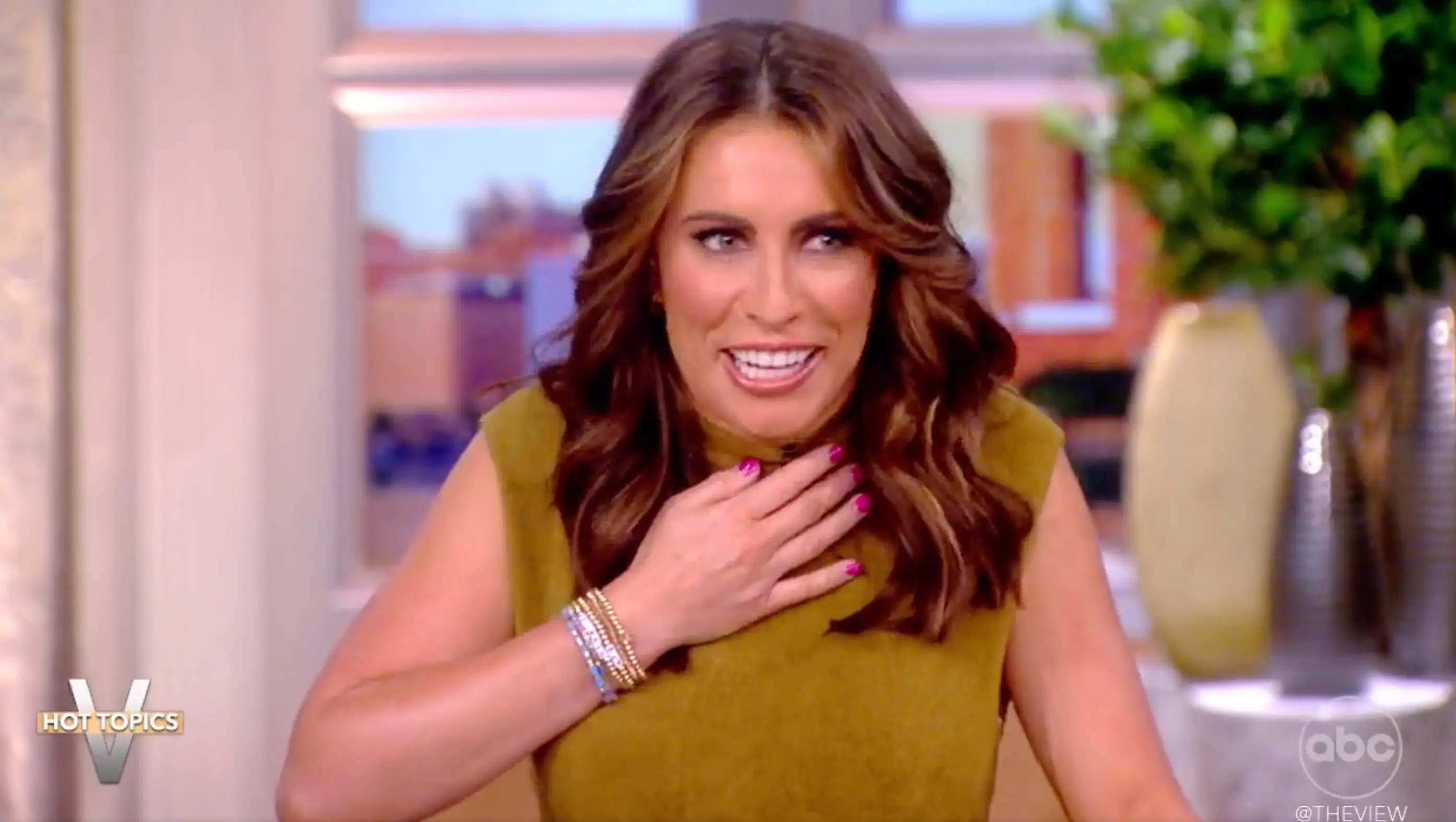 Alyssa Farah Griffin was taken aback by the question.