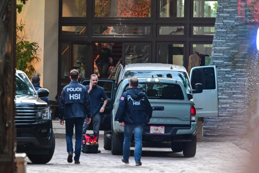 Investigators searched Combs' homes in Miami and LA (GIORGIO VIERA/AFP via Getty Images)