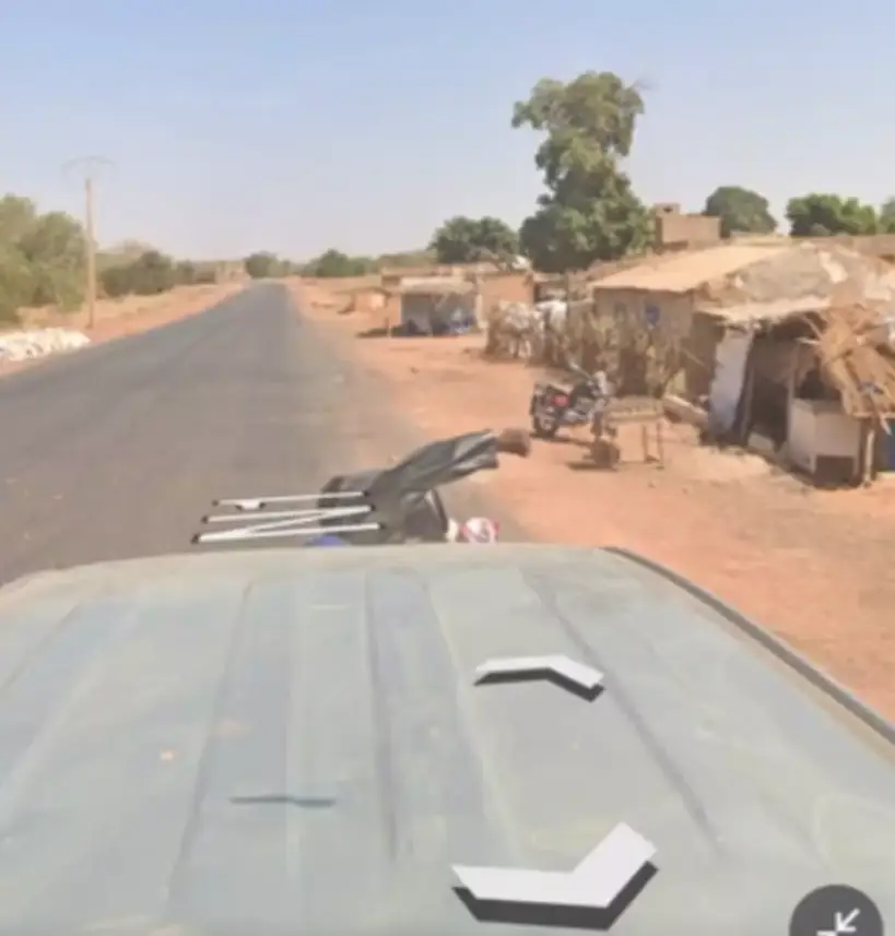 The crash was caught on camera (Google Maps)