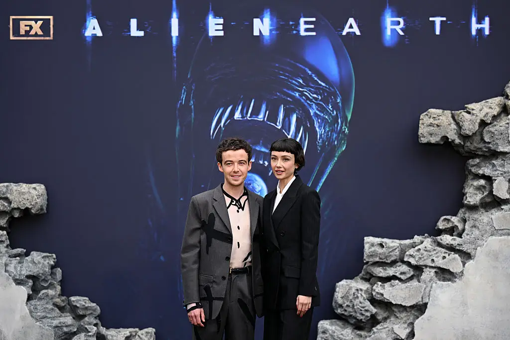 Alex Lawther and Sydney Chandler star in Alien: Earth (Kate Green/Getty Images)