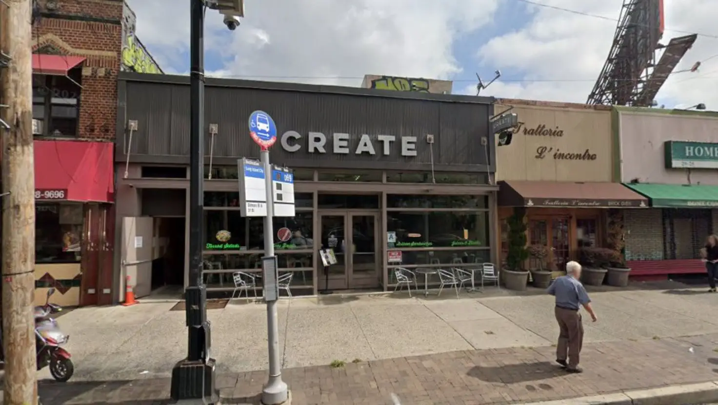 Create, Astoria, is being sued by realtor (Google Maps)