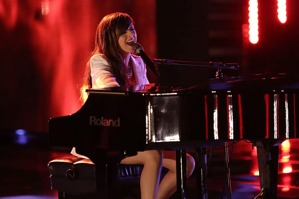 Christina Grimmie finished third in season six of The Voice (Tyler Golden/NBCU Photo Bank/NBCUniversal via Getty Images via Getty Images)