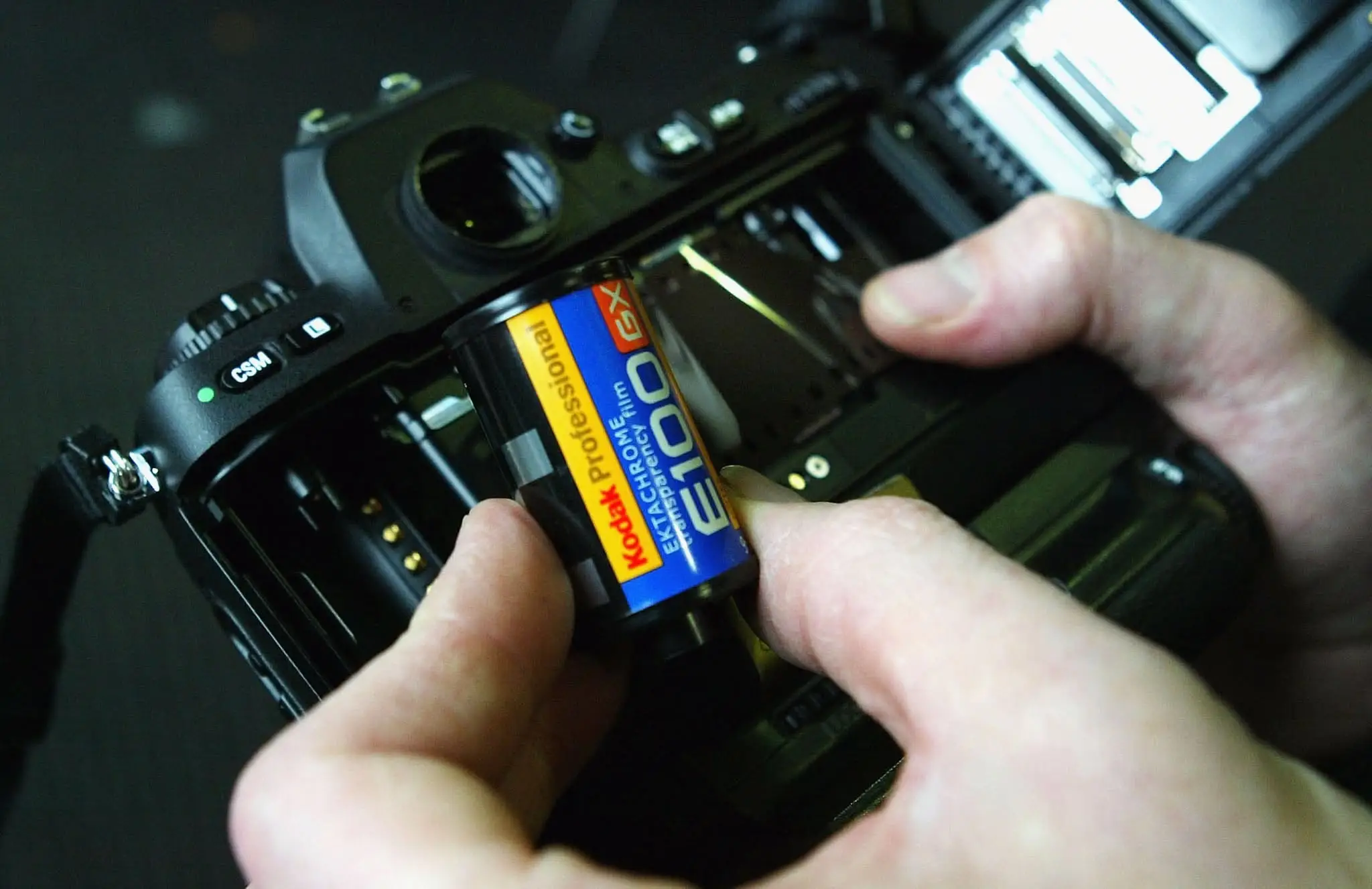 Kodak's commitment to film cameras led to its eventual downfall (Chris Furlong/Getty Images)