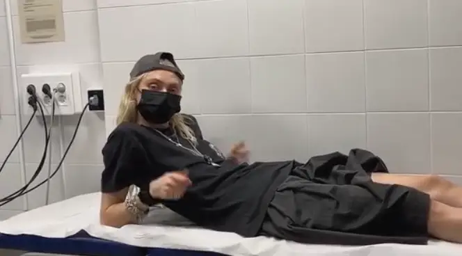 Momsen had to go and get rabies shots afterwards. (Instagram /taylormomsen)