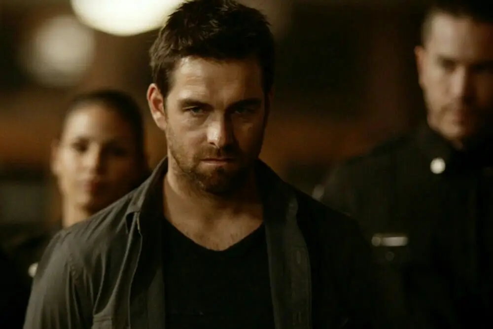 Starr somehow looks exactly the same, but also completely different. (Cinemax)