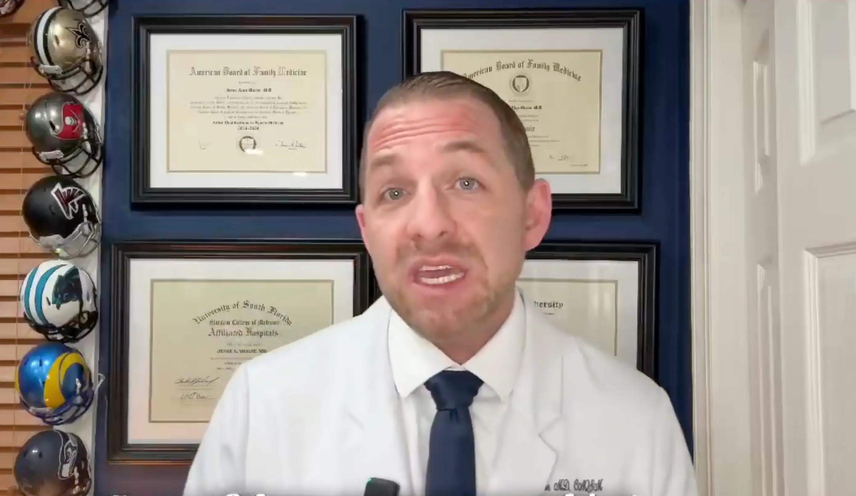 Dr Morse gave his expert opinion (X/@DrJesseMorse)