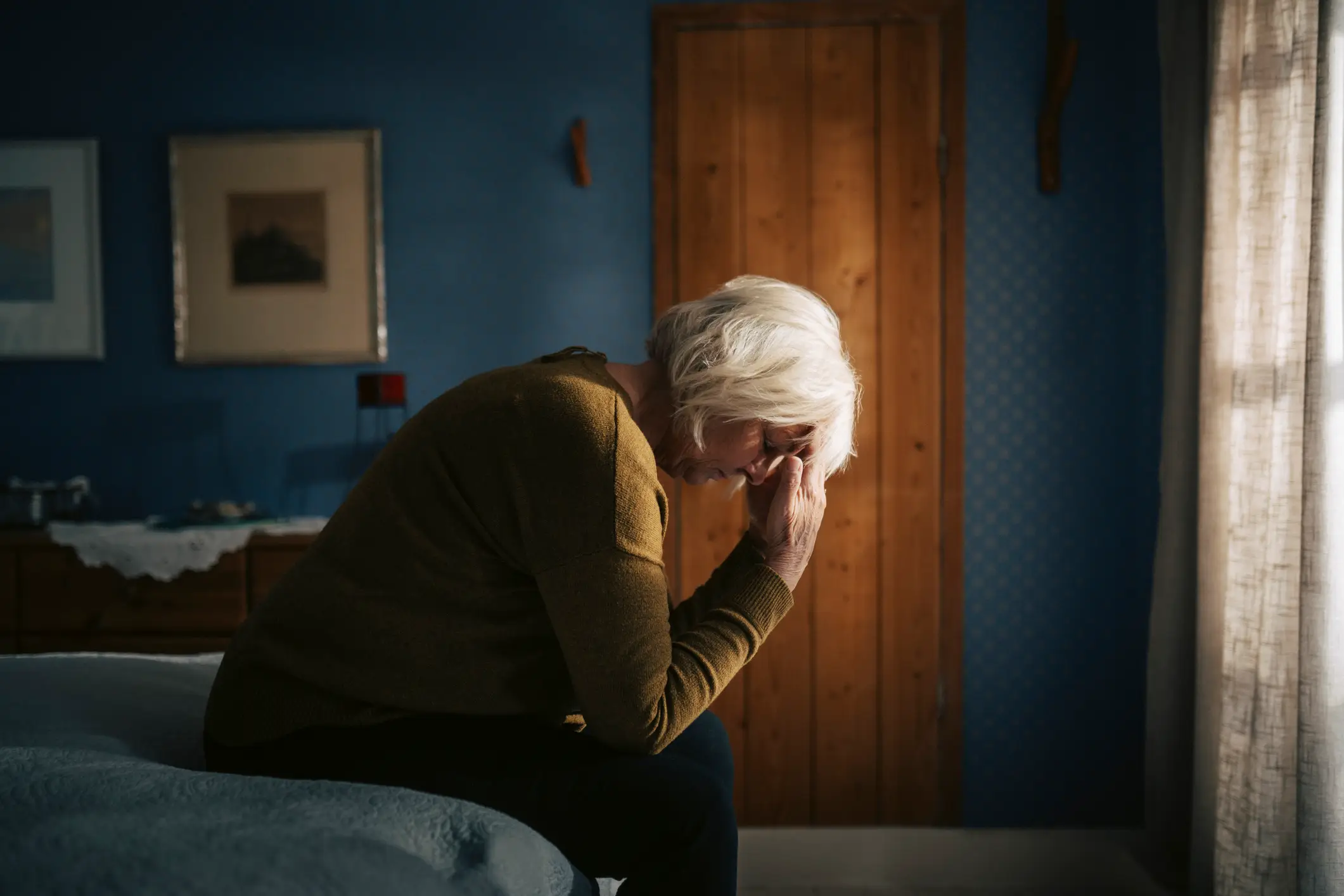 Typical antidepressants may not work for someone with depression and LBD (Getty Stock)