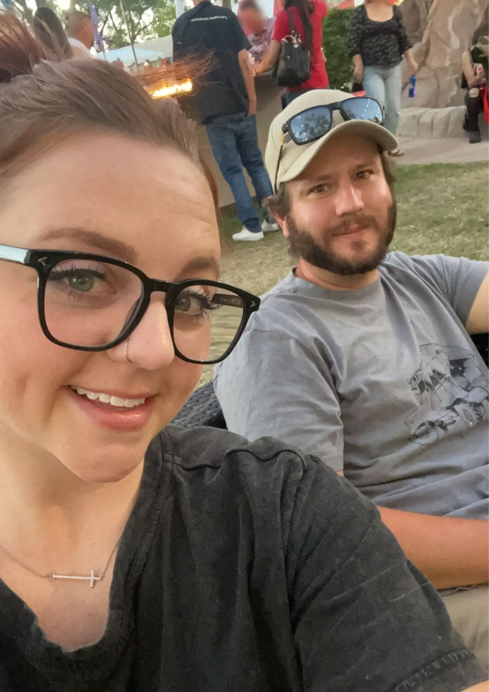 Mariah had to get her husband to rush her to hospital.