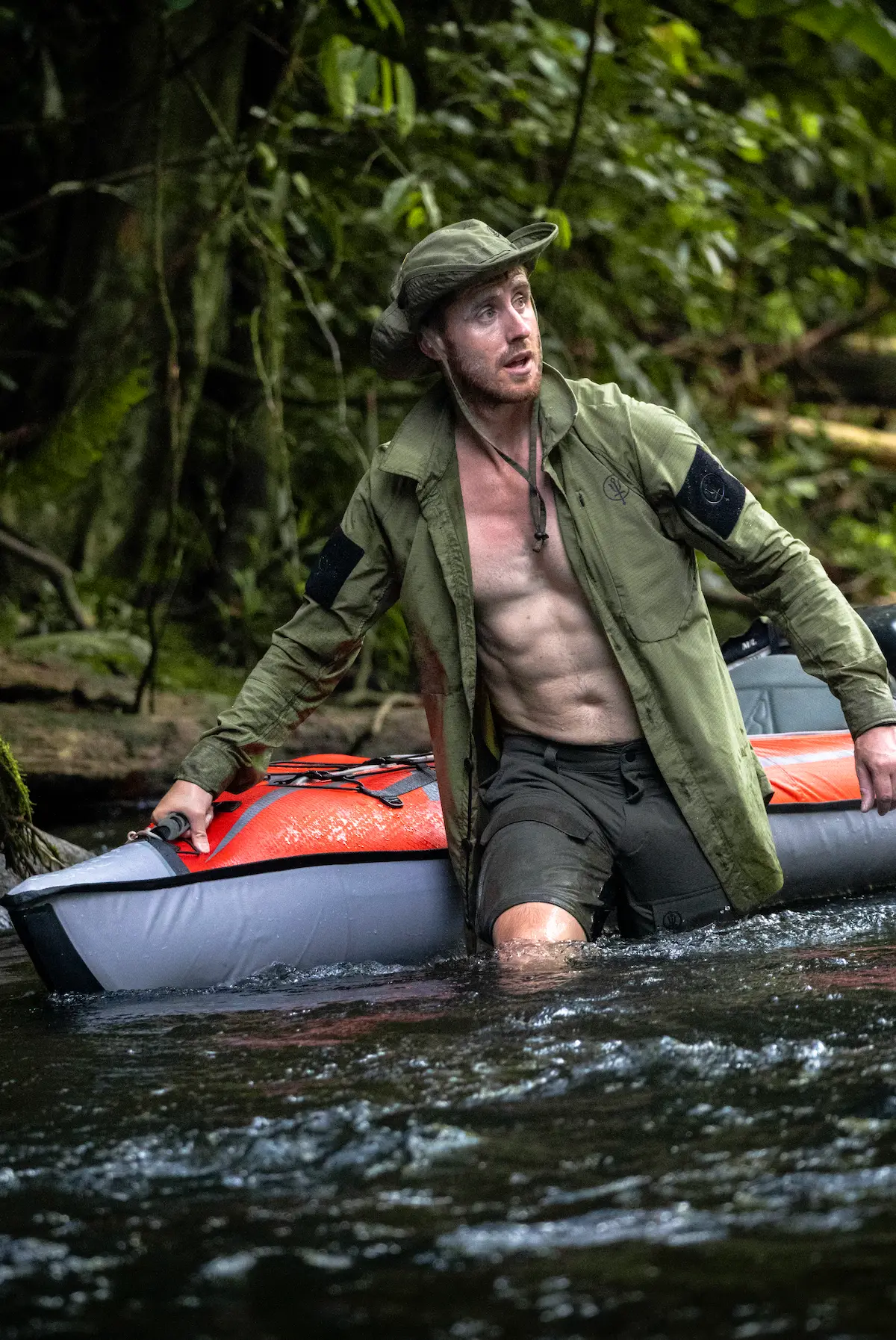 Ash Dykes will be travelling down the Sangha river in an inflatable kayak for Project 6's first expedition (