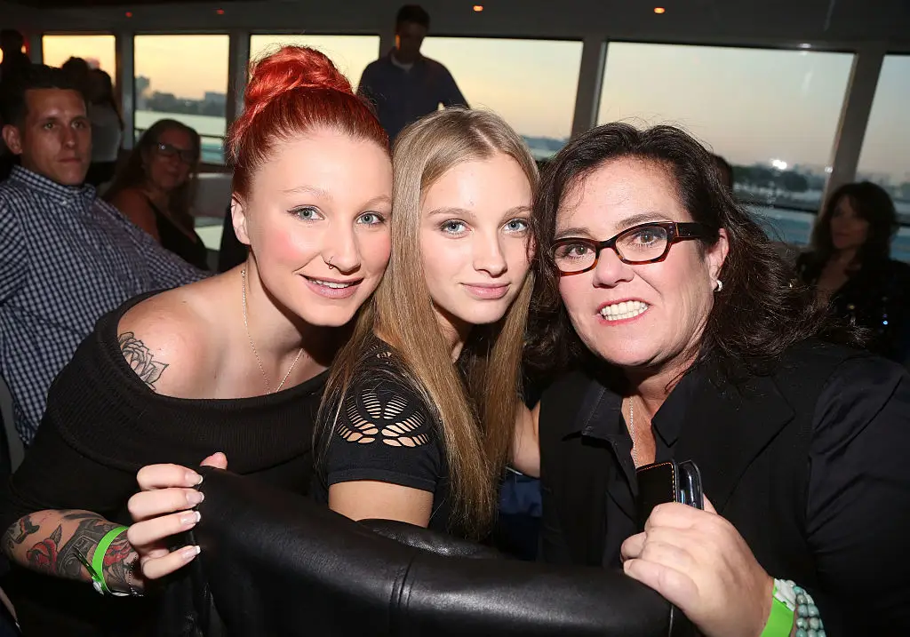 Chelsea O'Donnell, with sister Vivienne O'Donnell and mom Rosie O'Donnell, back in 2016 (Bruce Glikas/Bruce Glikas/FilmMagic)