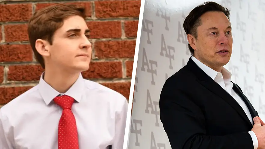 Jxck.Sweeney / Twitter. Trevor Cokley / APFootage / Alamy Stock Photo