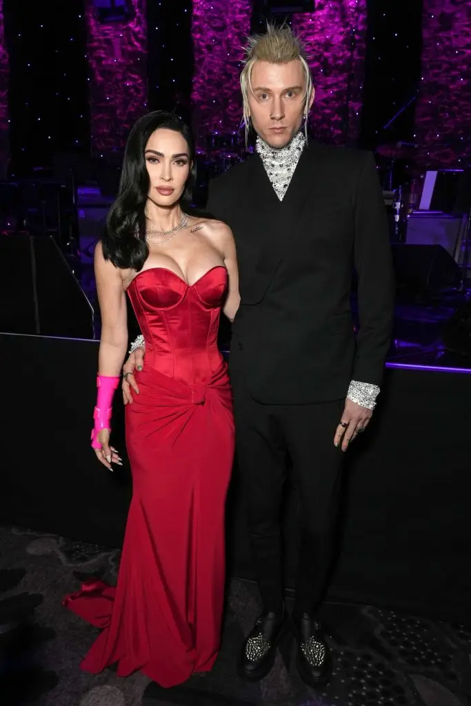 Megan Fox ​and Machine Gun Kelly, pictured together in 2023, dated from 2020 until 2024 (Kevin Mazur/Getty Images for The Recording Academy)