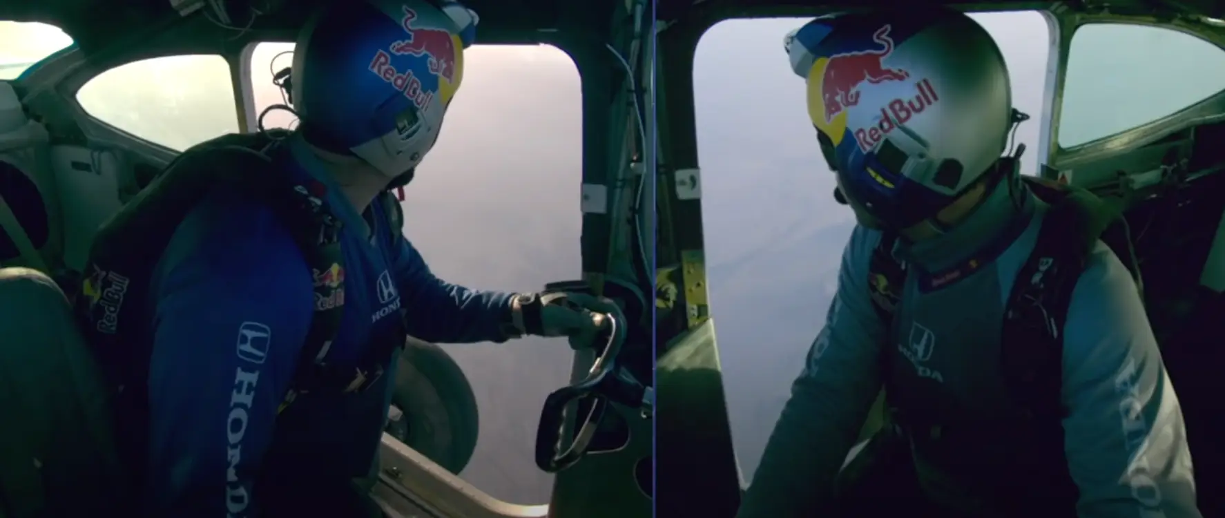 The pair attempted the stunt in 2022 (Red Bull)