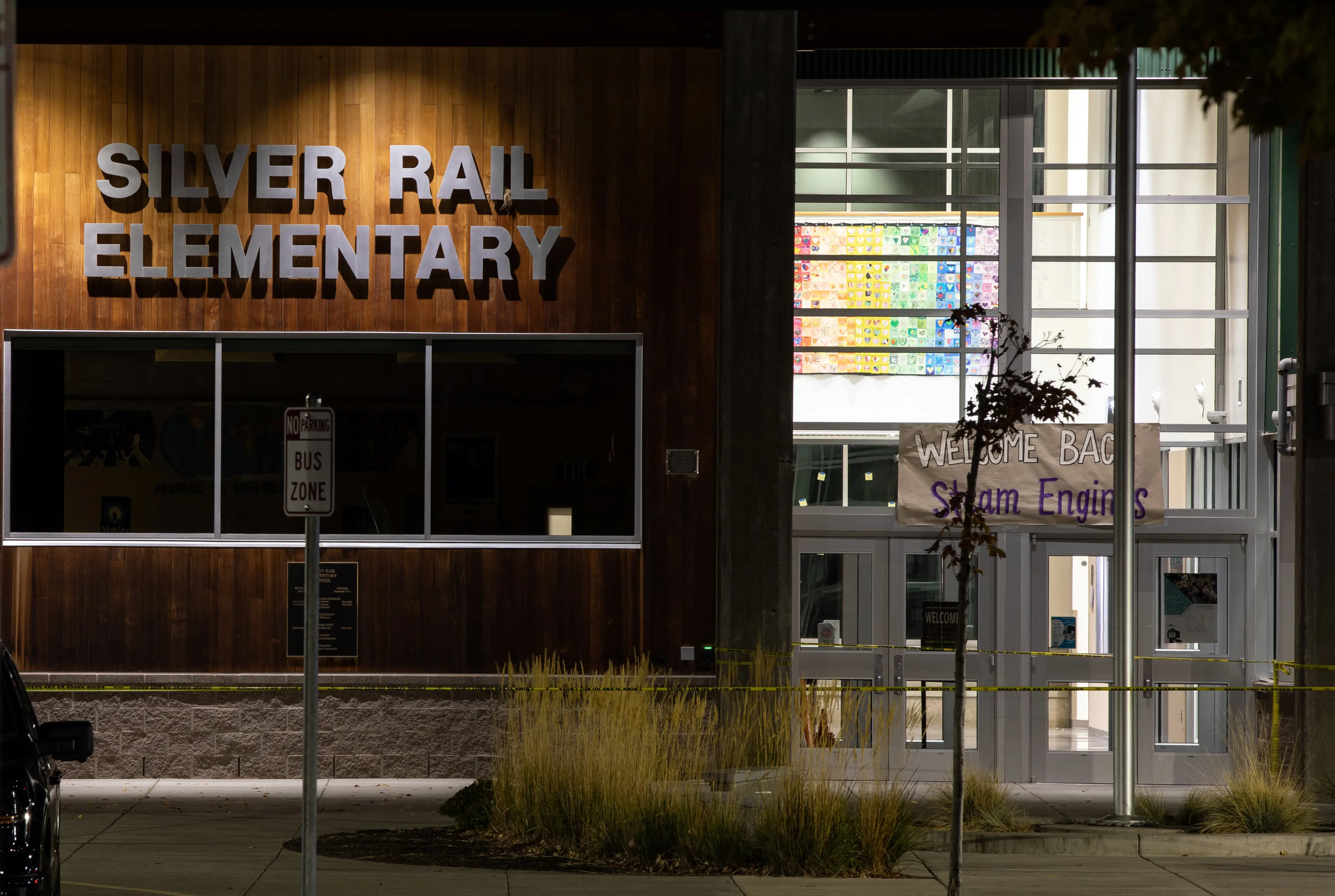 Three children and a teacher have died following a shooting at Silver Rail Elementary School (Payton Bruni / AFP via Getty Images)