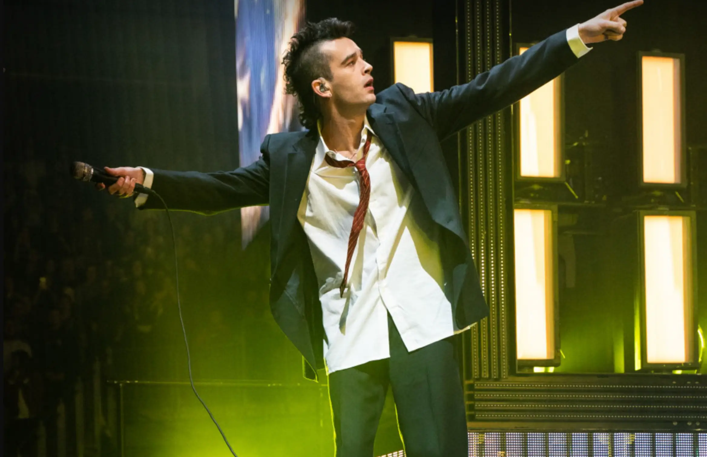 Matty Healy has since apologised for the comments he made on The Adam Friedland Show.