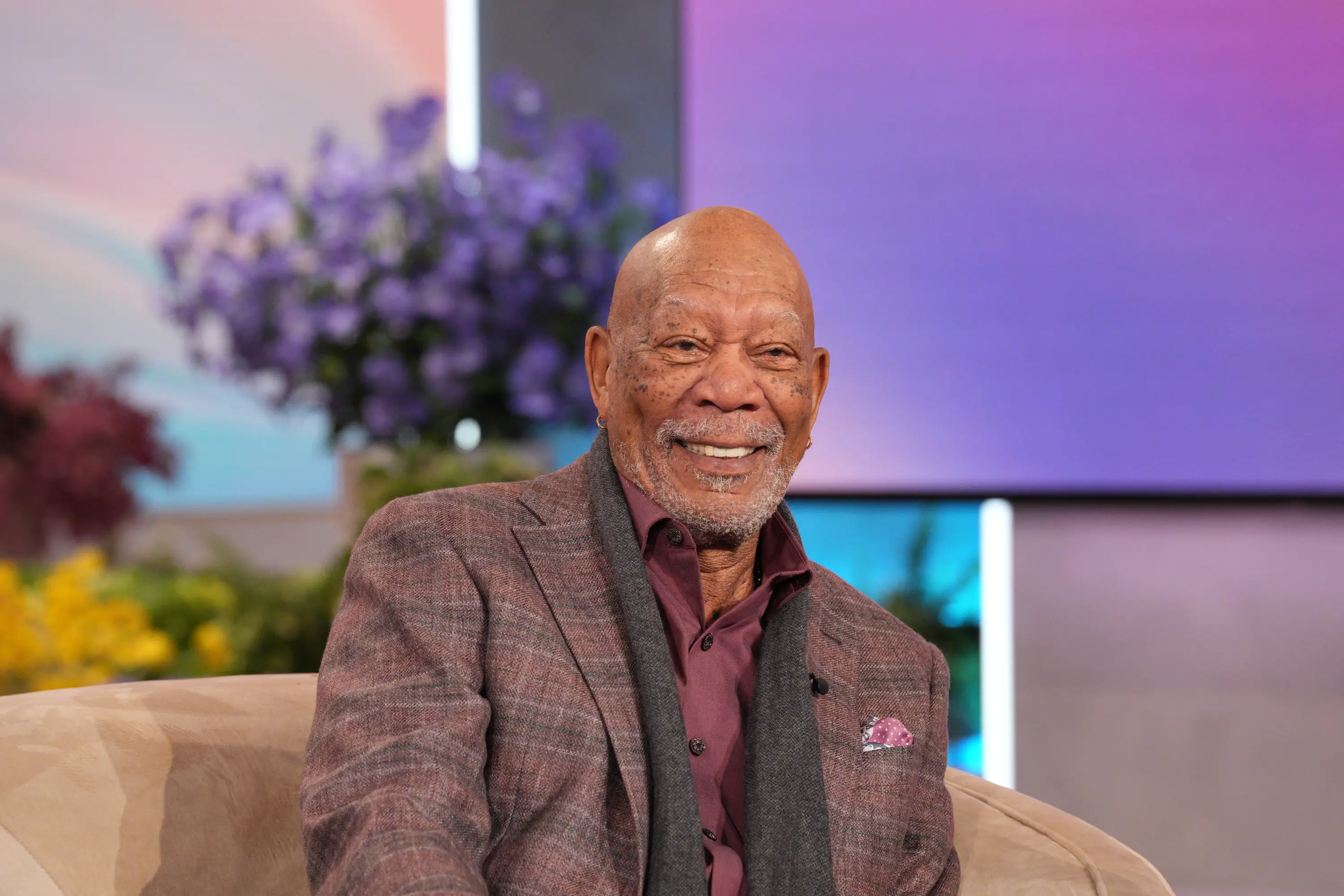 Morgan Freeman is not keen on AI (Chris Haston/WBTV via Getty Images)
