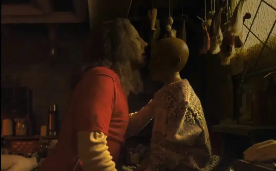 Nicolas Cage is unrecognisable. (NEON)