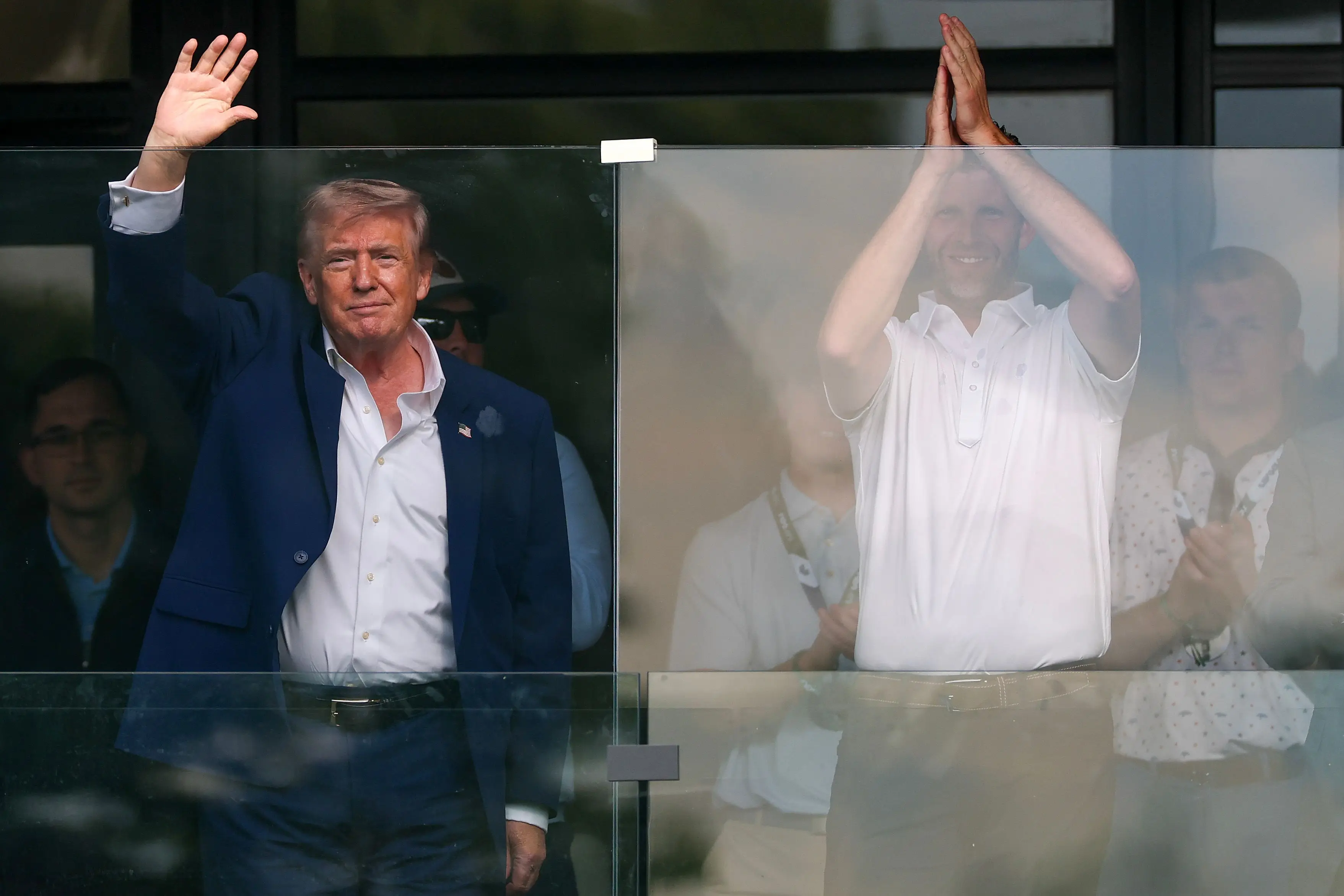 Trump apparently expressed his concerns about ageing (Tasos Katopodis/Getty Images)