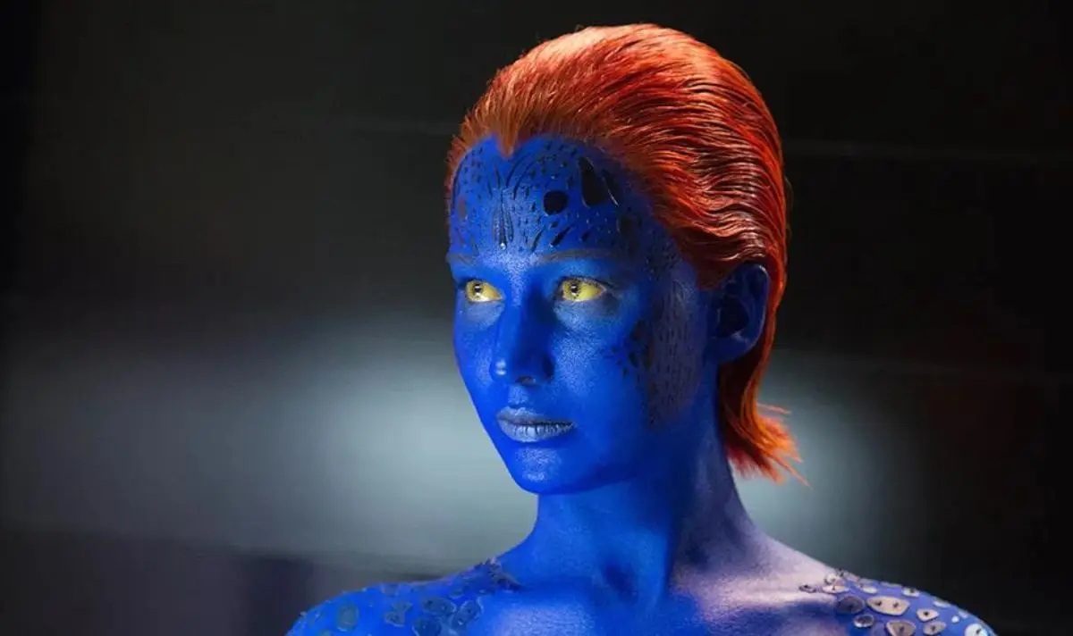 Jennifer Lawrence as Mystique. (20th Century Studios)