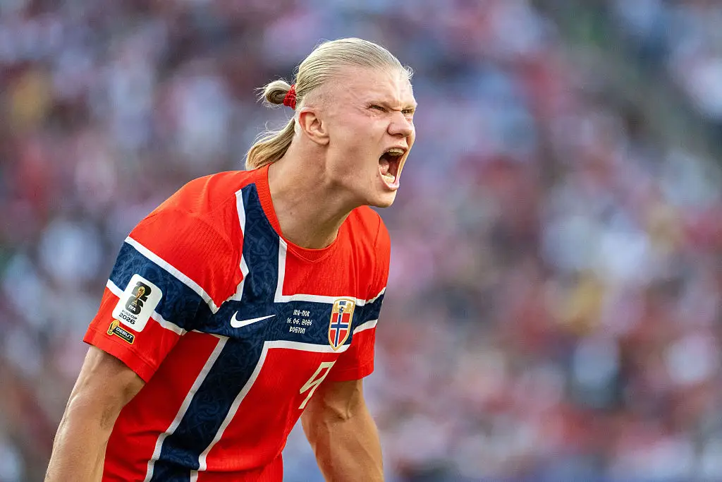 The dietician revealed Haaland's energy needs are 'dramatically higher' than the average adult. (Mark Smith/ISI Photos/ISI Photos via Getty Images)