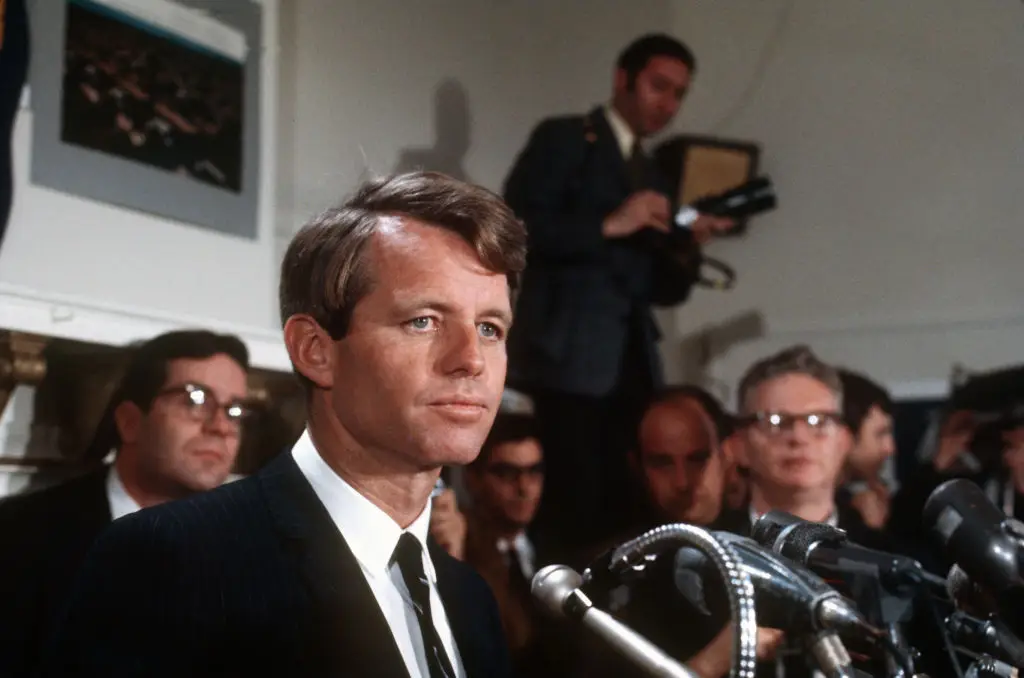 Robert F. Kennedy was assassinated in 1968 (Santi Visalli/Getty Images)