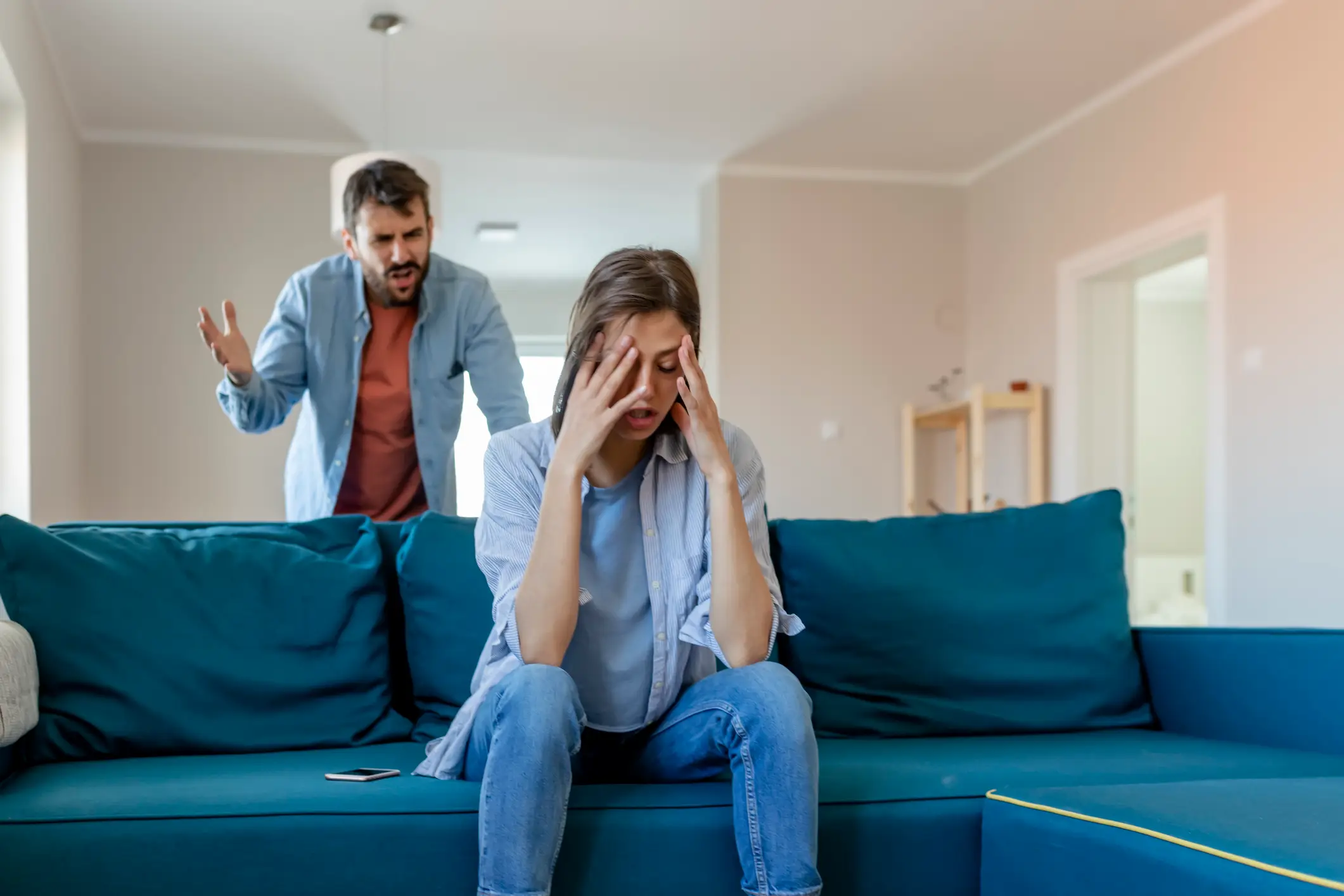 If you're arguing a lot with your partner and are worried it will lead to the end of your relationship, heed Natasha Silverman's advice (Getty stock)