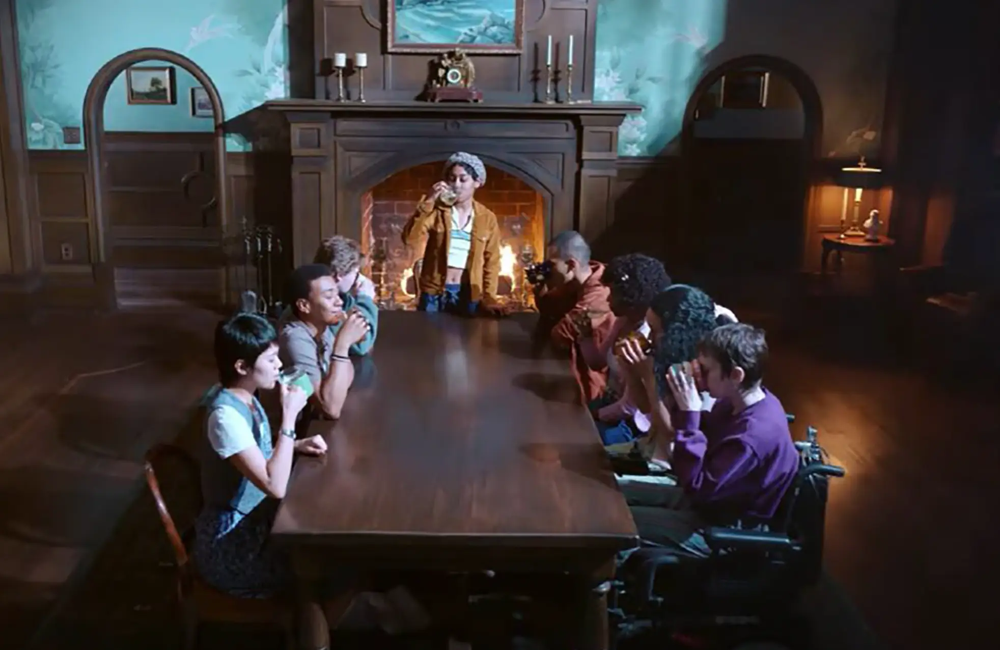 The Midnight Club is based on a young adult book of the same name.