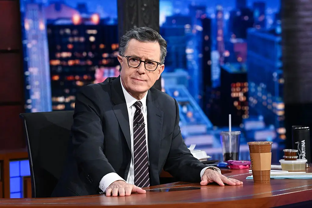 Stephen Colbert was axed from his show (Photo by Scott Kowalchyk/CBS via Getty Images)
