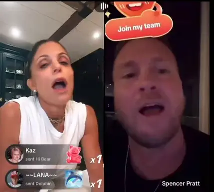 Pratt made the allegations while on TikTok Live (Tiktok/bethennyfrankel)
