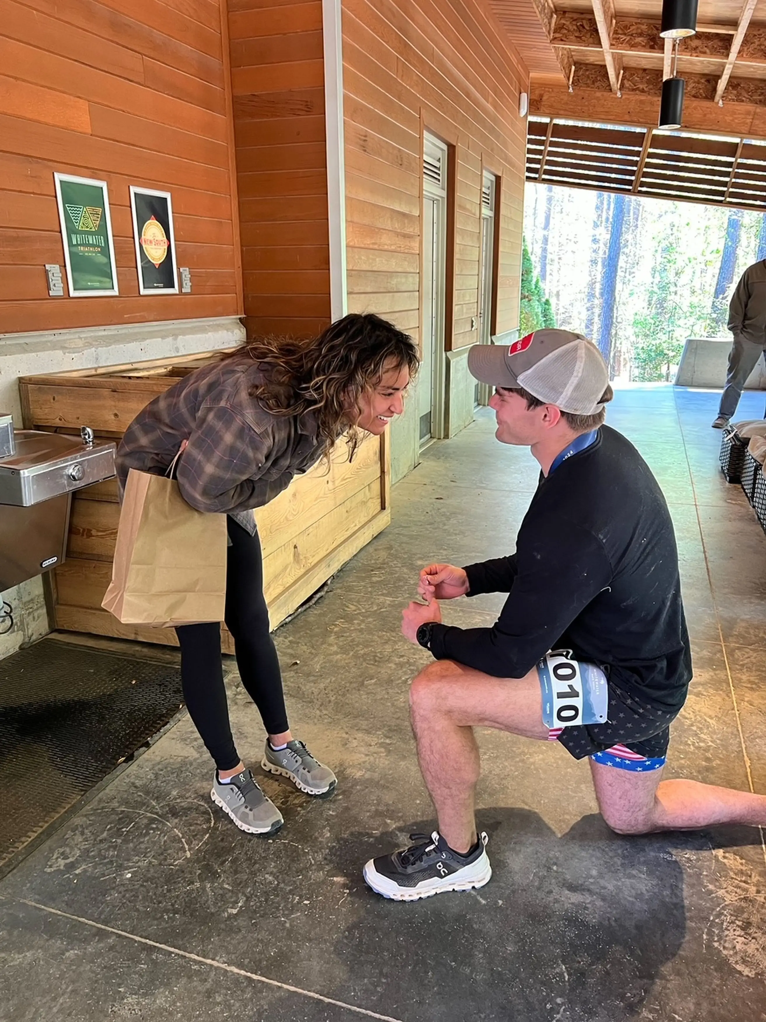 Christopher proposed after meeting Isabel on a dating app (Kennedy News and Media)