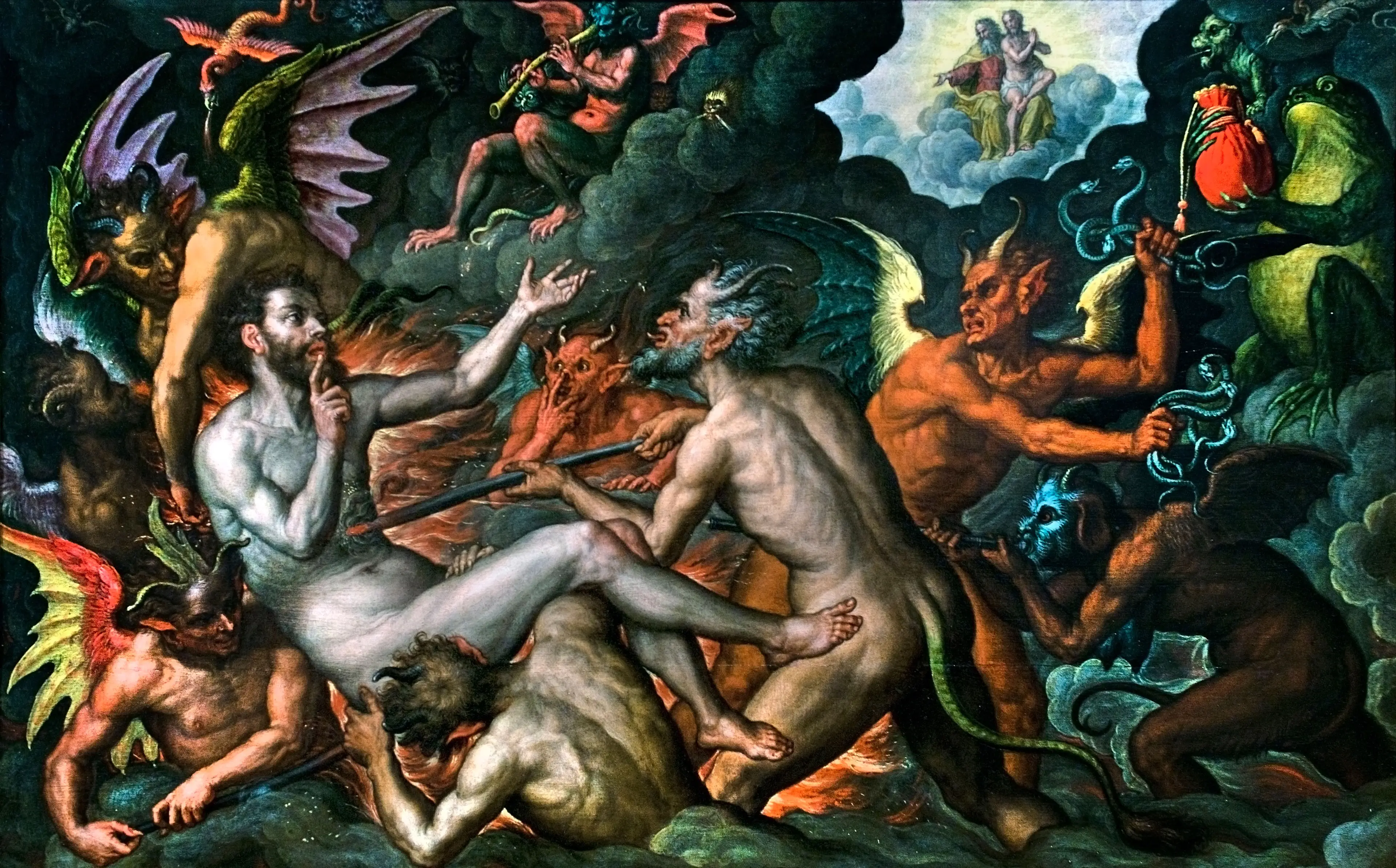 Hell is a place where the souls of the wicked are tormented for their sins, but at least it has a pretty decent playlist.