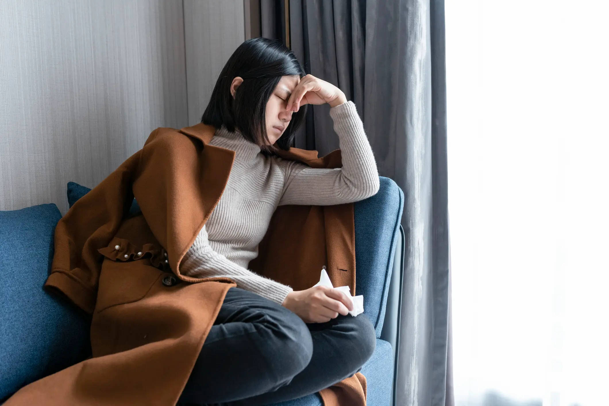 The study suggests that the side effects could be affecting people's mental health (Getty stock images)