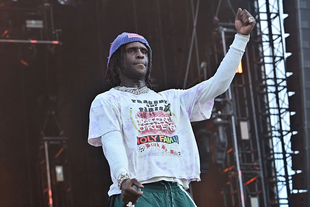 Chief Keef and Katy Petty seem to have buried the hatchet, and will collaborate on a new song (Photo by Astrida Valigorsky/Getty Images)