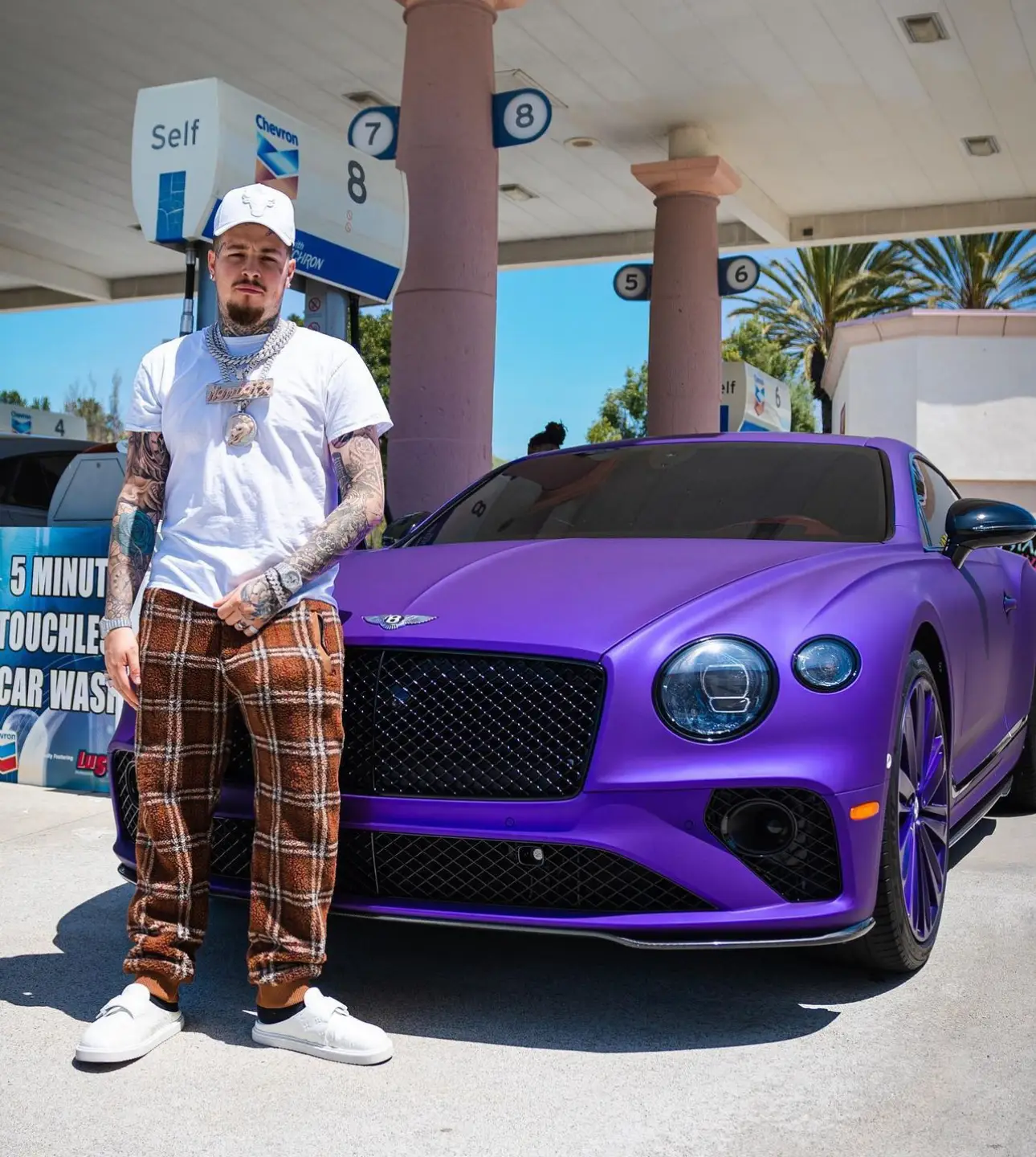 Anthony owns $3m worth of supercars.