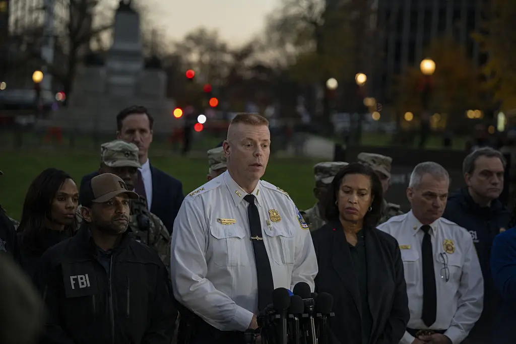 Jeffery Carroll, Executive Assistant Chief of Specialized Operations for the Metropolitan Police Department, said the gunman acted alone (Celal Gunes/Anadolu via Getty Images)