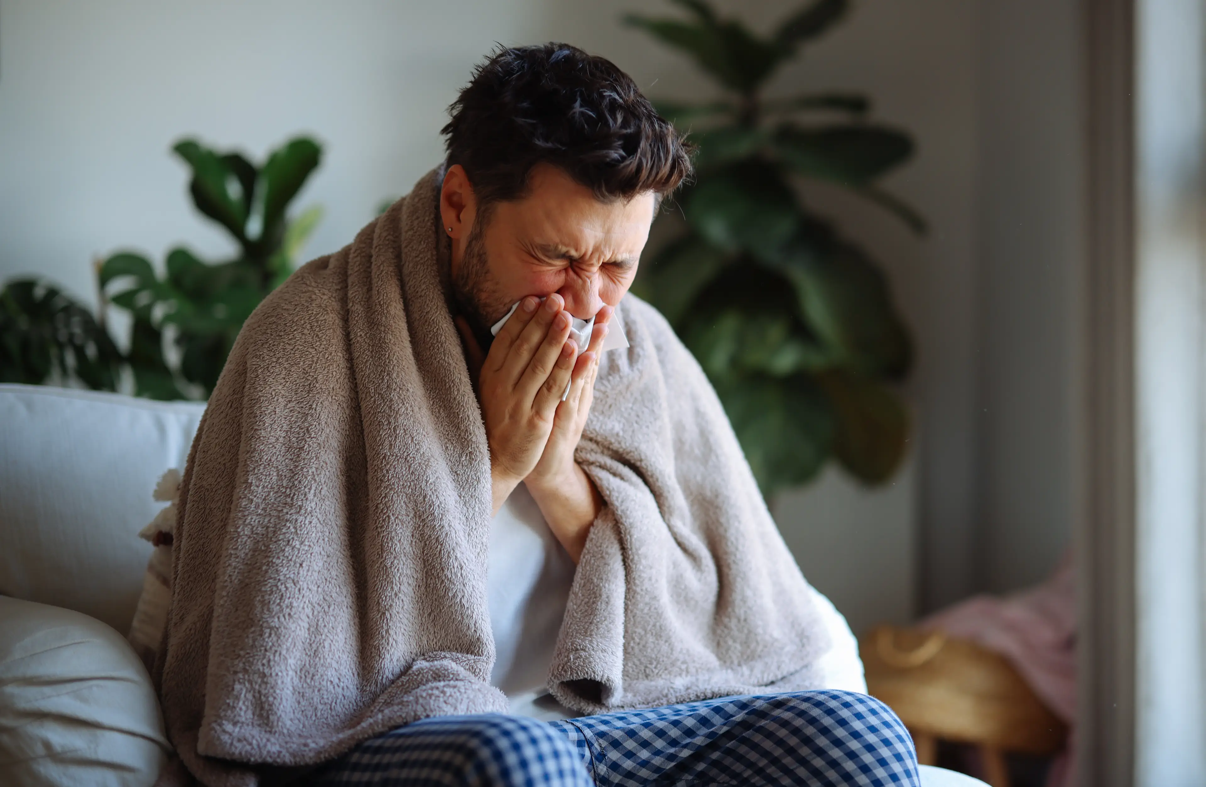 If contracted, a person may develop flu-like symptoms (Getty Stock Image)
