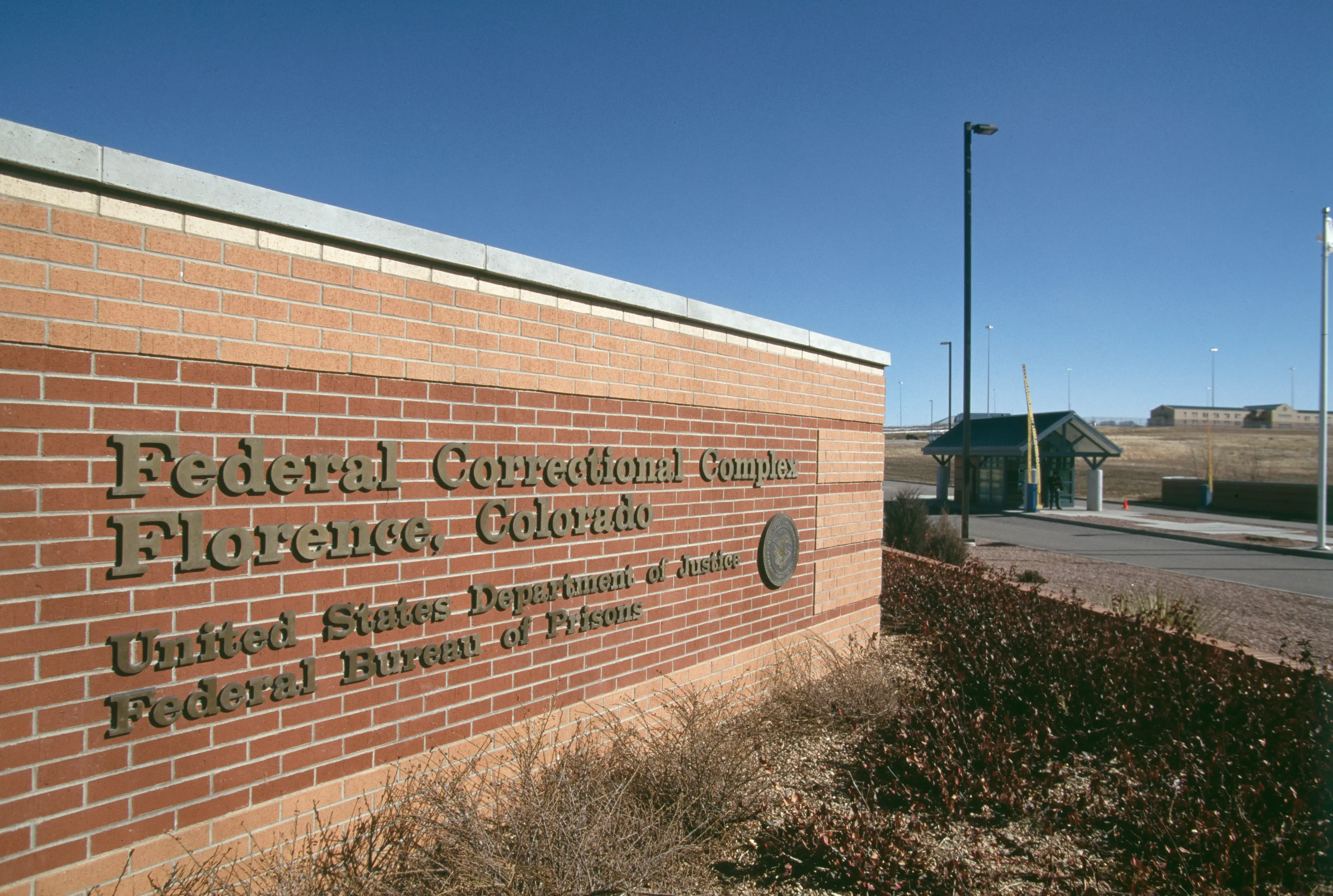 The prison is guarded by lasers and guard dogs. (Robert Daemmrich Photography Inc/Sygma via Getty Images)