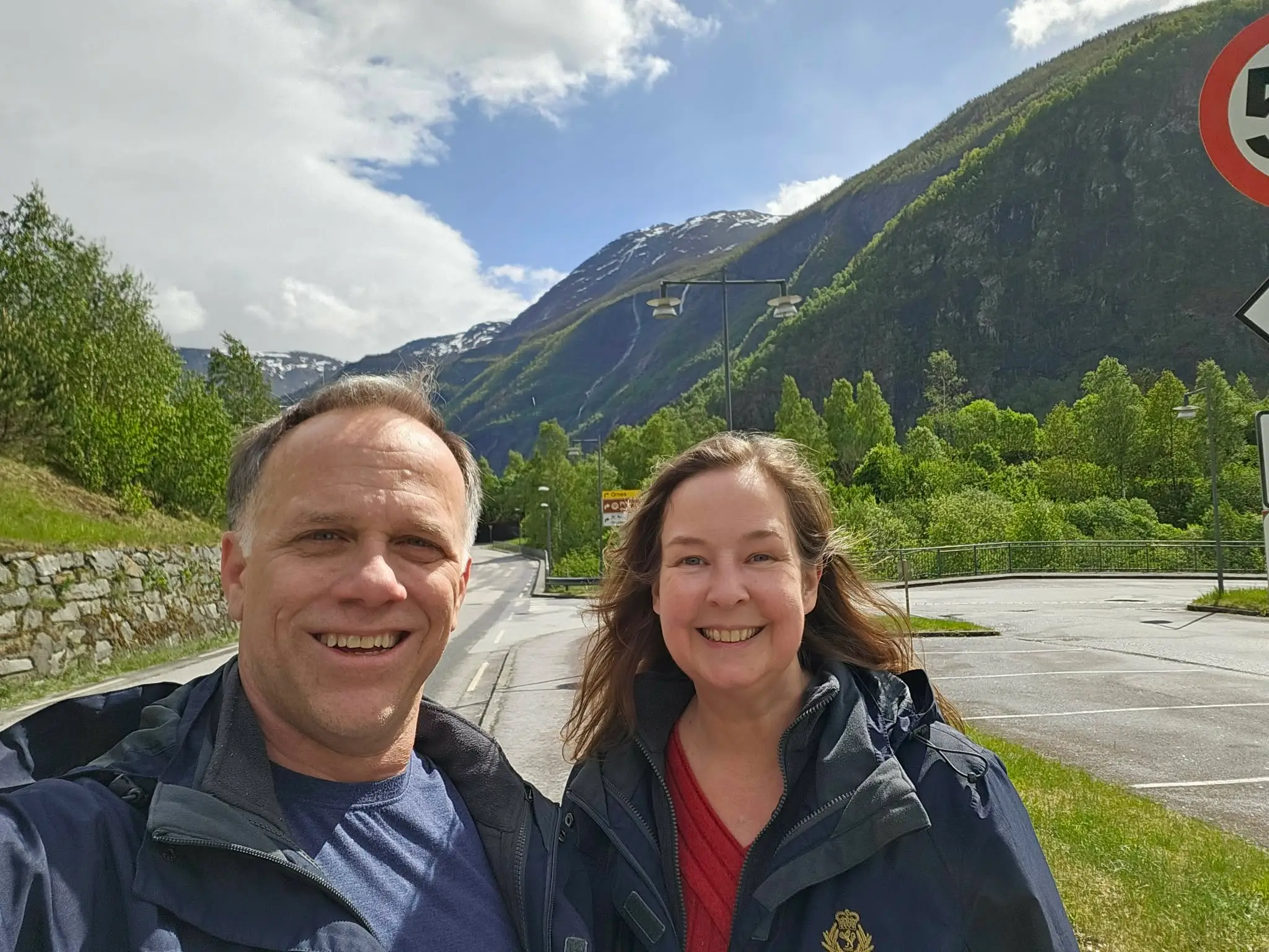Libby and Dan Rome get some impressive perks with their 'Elite' cruise status (Supplied)