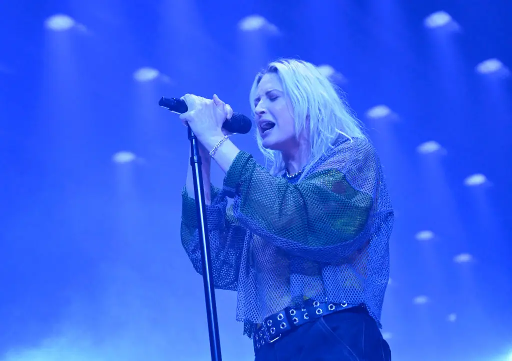 Emily Armstrong is the band's new vocalist (Timothy Norris/Getty Images for Warner Music)