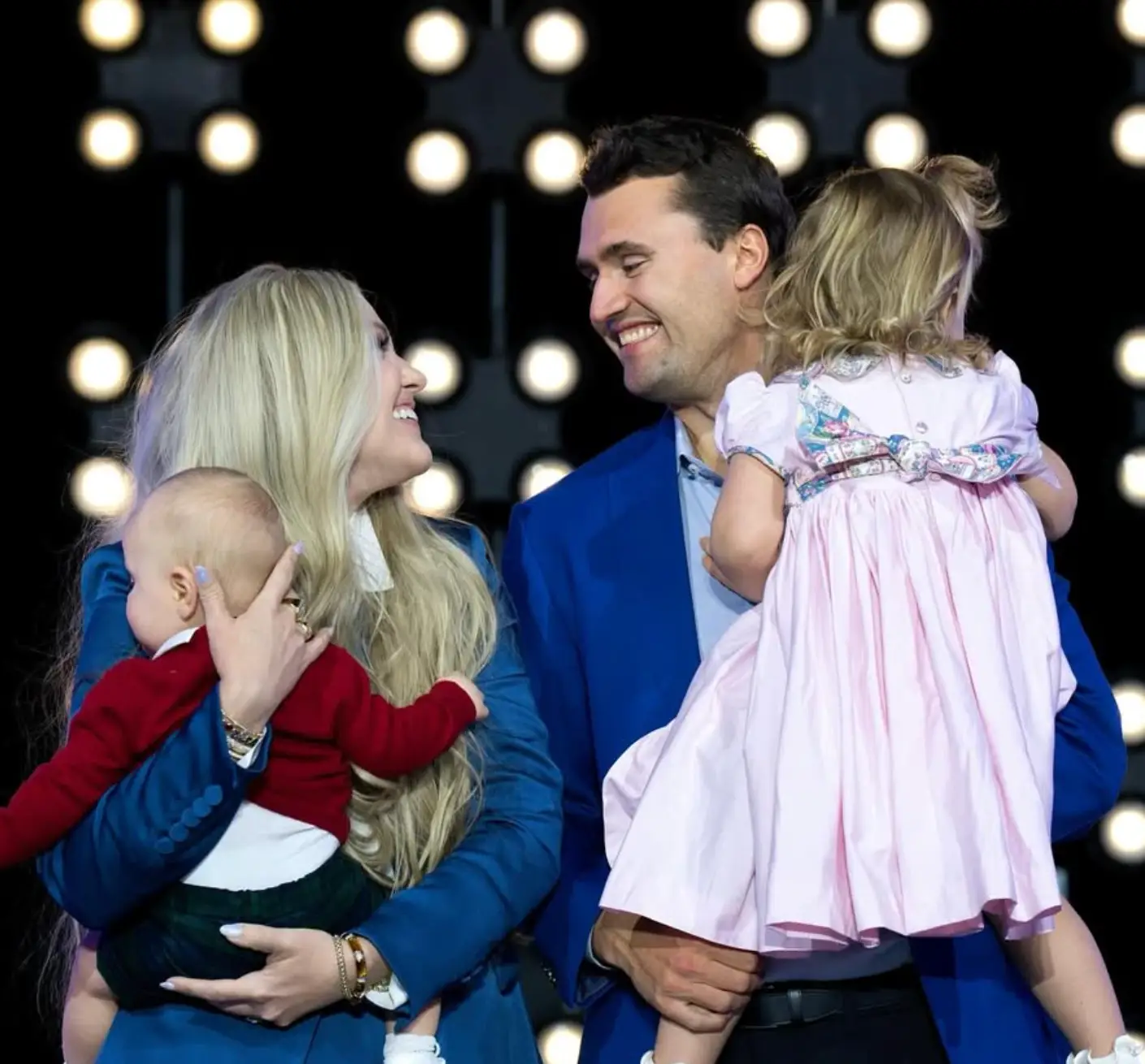 Charlie Kirk is survived by his wife Erika and two young children (Instagram/mrserikakirk)