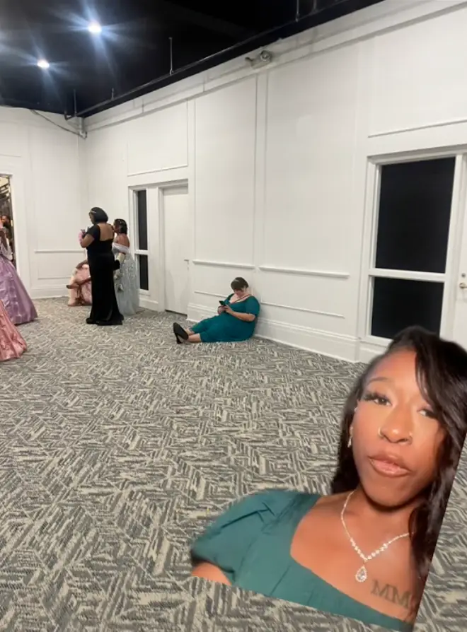 The ball certainly wasn't fit for the real Queen Charlotte (TikTok/ @moreofnita) 