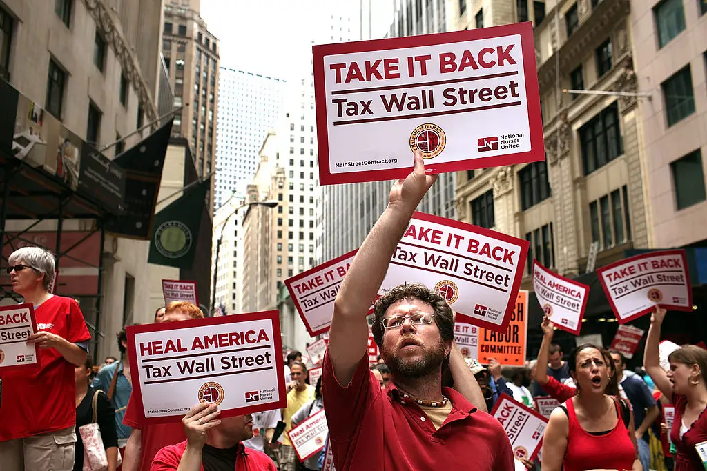 Activists took to the streets in 2011 to protest against the inequality (Spencer Platt/Getty Images)