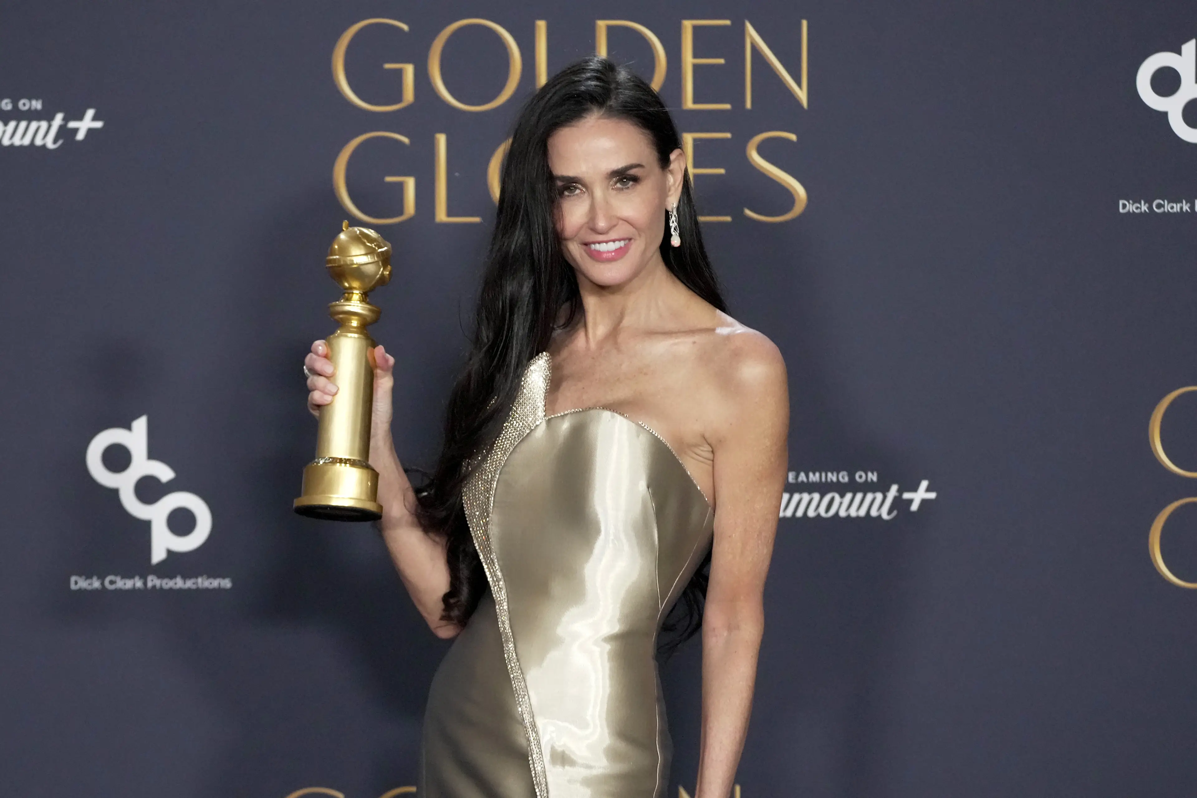 Demi Moore recently won her first Golden Globe (Jeff Kravitz/FilmMagic)