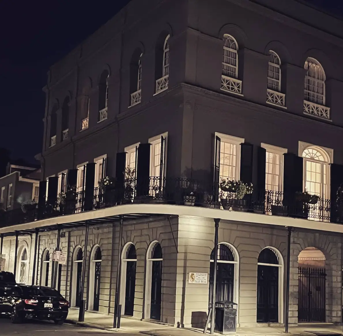 The mansion was previously destroyed by a fire.