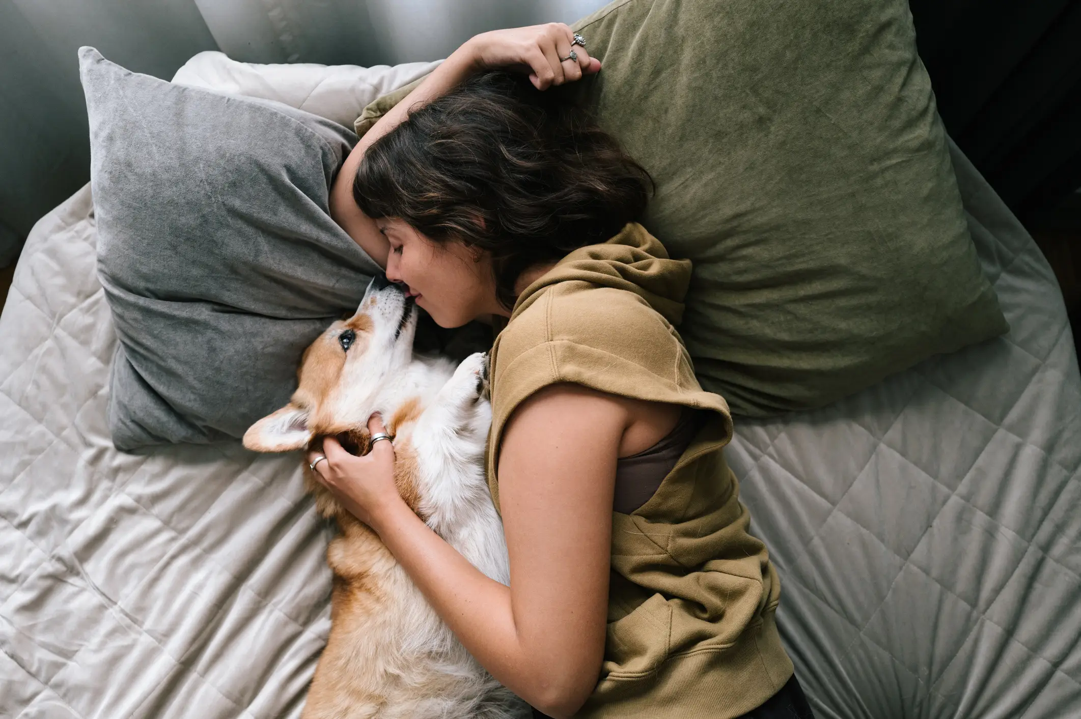 The advice is different depending on whether you share your bed with a furry friend (Getty Stock)