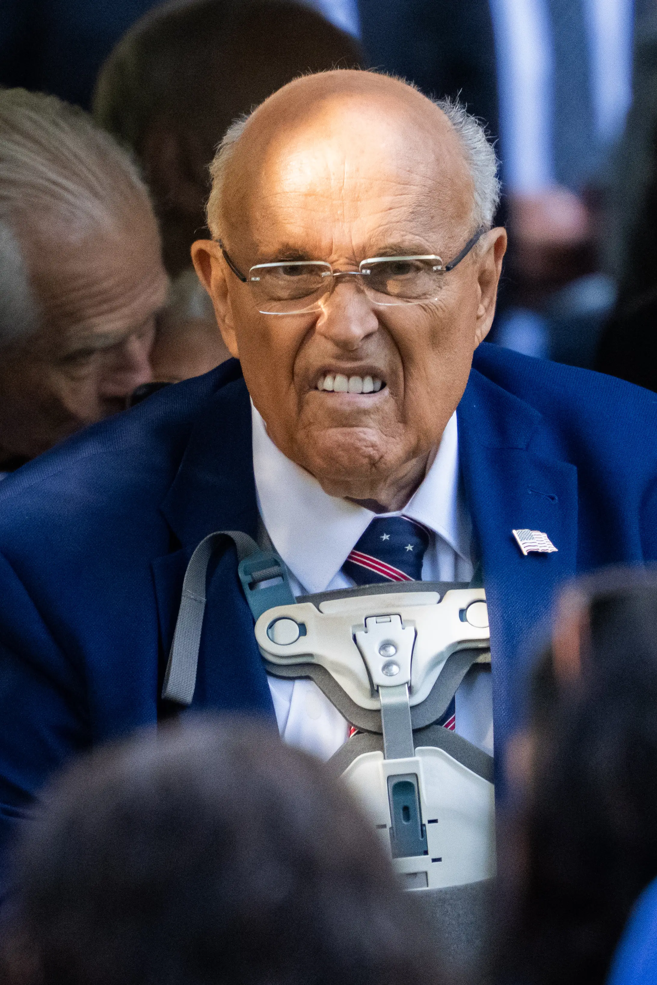 Trump ally Rudy Giuliani was among those named (Adam Gray/Getty Images)
