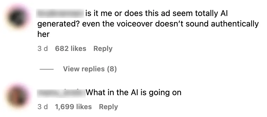 Viewers were divided over whether the video was real. (Instagram/@kimkardashian)