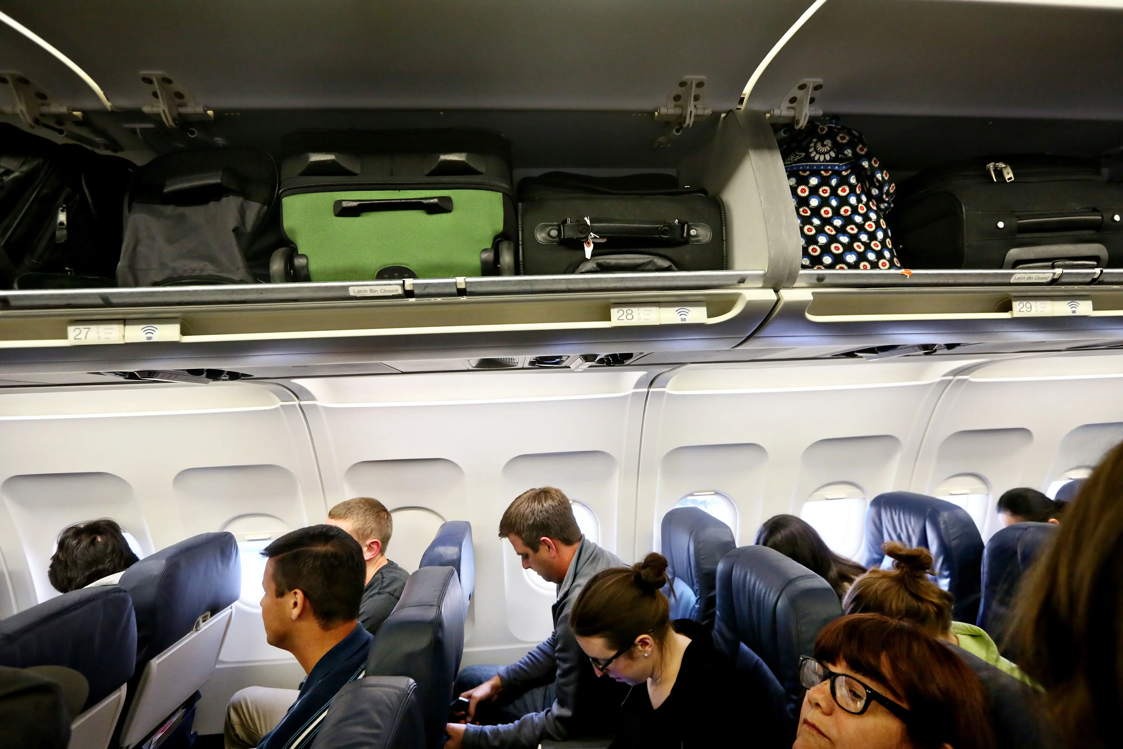 You can't keep your suitcase with you at all times when traveling, so it's safer to keep your valuables in your carry on luggage (Sandy Huffaker/Corbis via Getty Images)