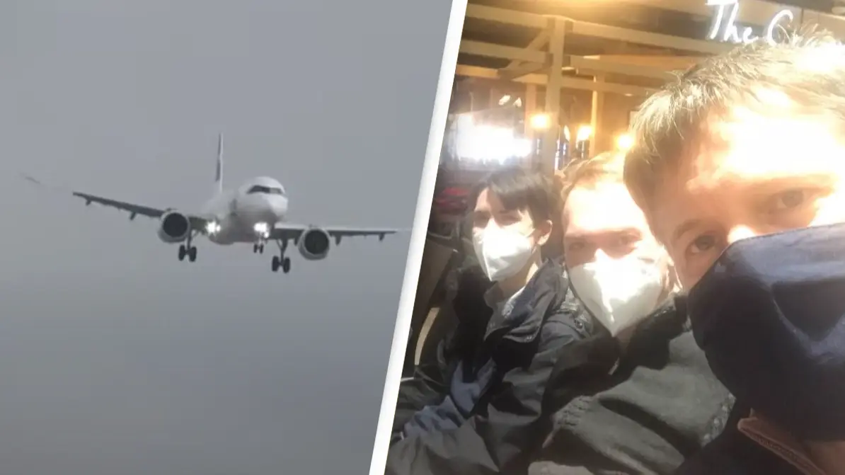 Passengers 'Throwing Up' And 'Hyperventilating' As Plane Fails Landing Attempt In Storm Eunice